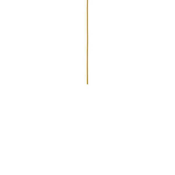 Stofledning 600 cm Mustard