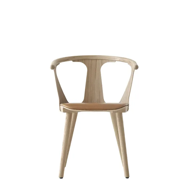 In Between SK2 Eetkamerstoel Geolied Eiken/Cognac Noble Leder