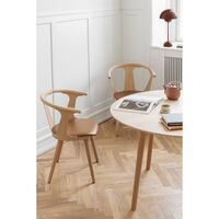 In Between SK2 Eetkamerstoel Geolied Eiken/Cognac Noble Leder