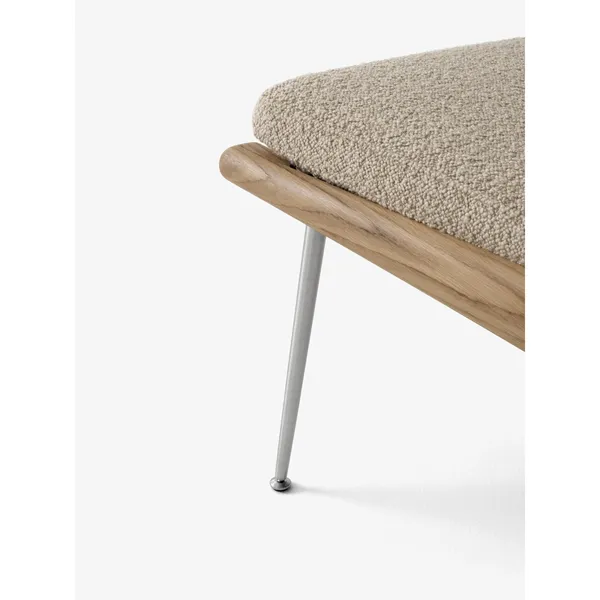 Boomerang HM2 Fauteuil Geolied Eiken/Karakorum 003/Staal