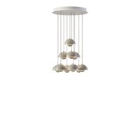 Flowerpot VP10 Chandelier 10 Pcs Ø53 Gray Beige