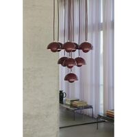 Flowerpot VP10 Chandelier 10 Pcs Ø53 Gray Beige