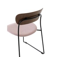 Pavilion AV52 Spisestol med Trekk, Sort/ Ecriture