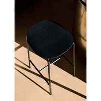 Pavilion AV38 Barstol Sort Lakeret Eg
