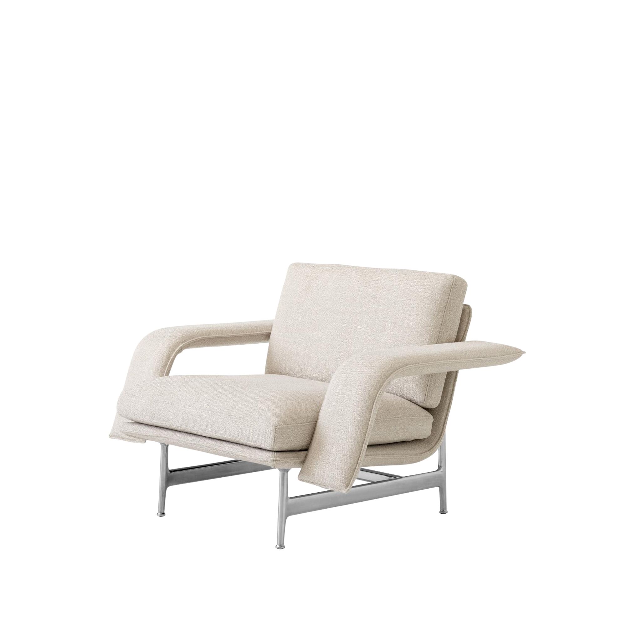 Meantime AV29 Lnestol Sofa Poleret Aluminium/Ecriture 0210
