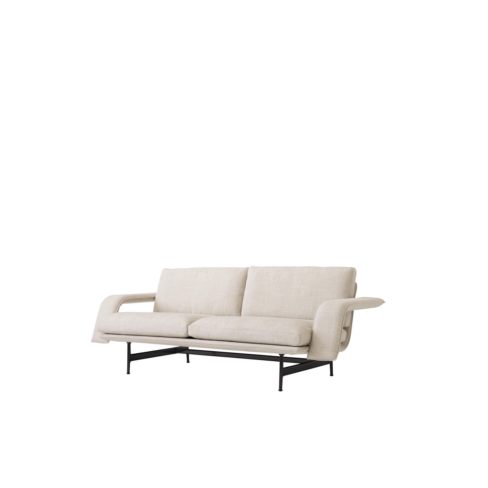 Meantime AV30 2-Personers Sofa Varm Sort/Ecriture 0210
