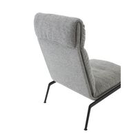 Muno LN16 Armchair With High Back Warm Black/Hallingdal 0126