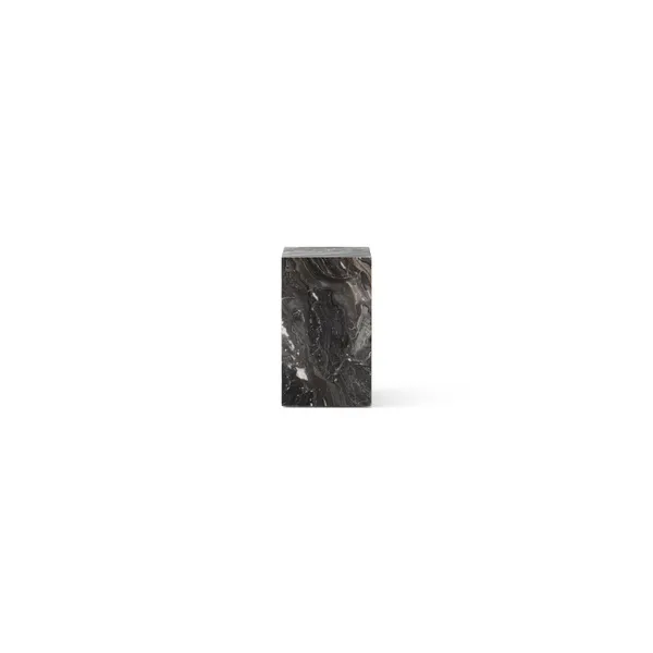 Plinth Side Table High Grey Galaxy