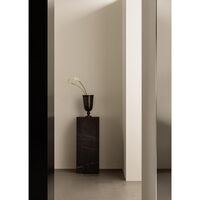 Plinth Side Table High Grey Galaxy