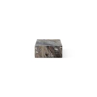 Plinth Coffee Table Low Gray Galaxy