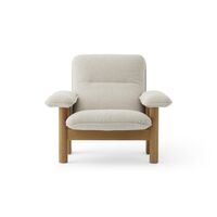 Brasilia Sessel Eiche/Moos