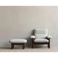 Brasilia Sessel Eiche/Moos