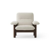 Brasilia Fauteuil Walnoot/ Mos