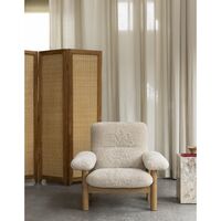 Brasilia Fauteuil Walnoot/ Mos