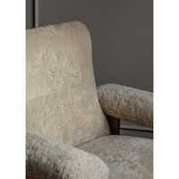 Brasilia Fauteuil Walnoot/ Mos