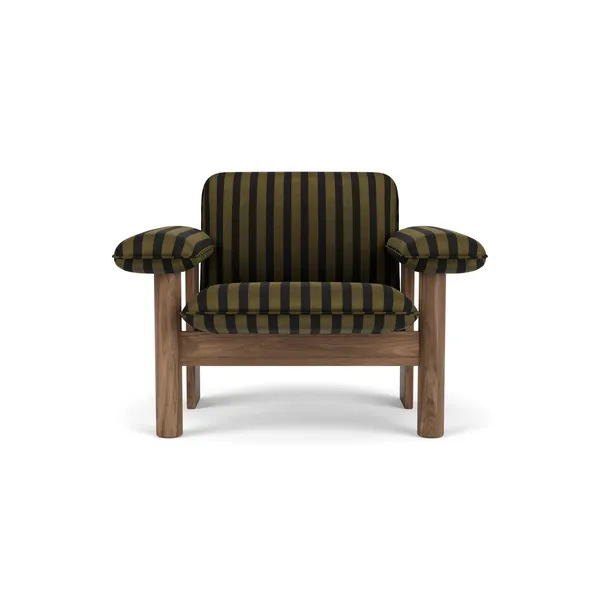 Poltrona Brasilia Schienale Noce/Cabanon