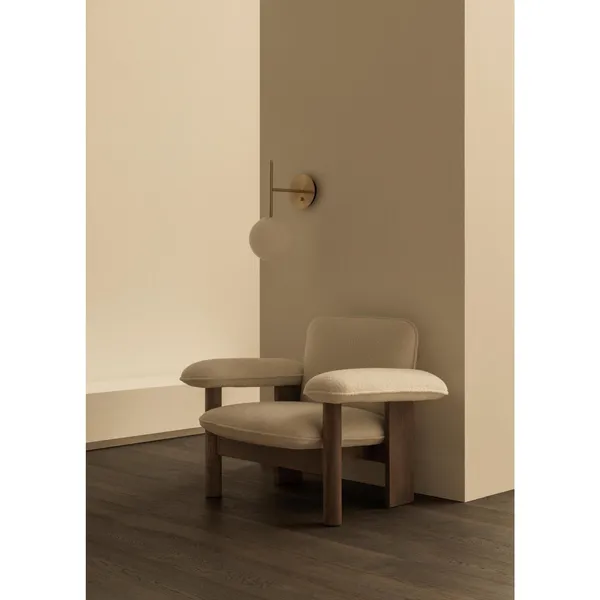 Poltrona Brasilia Schienale Noce/Cabanon