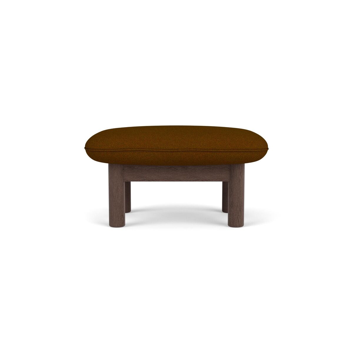 Brasilia Ottoman Oak/Gold