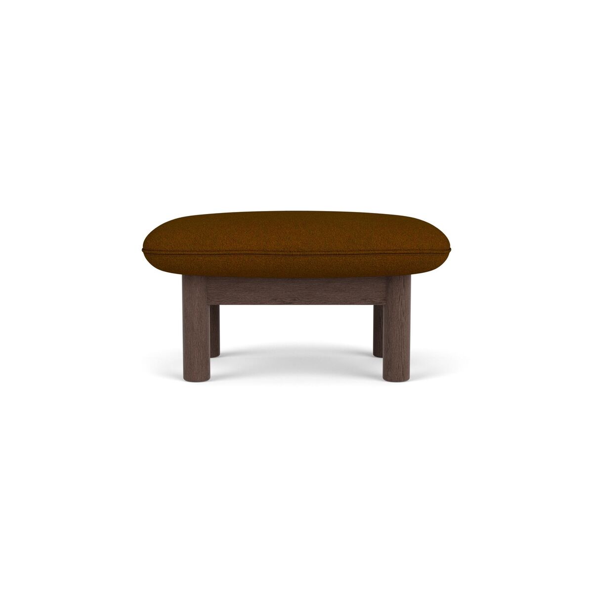 Brasilia Ottoman Oak/Gold