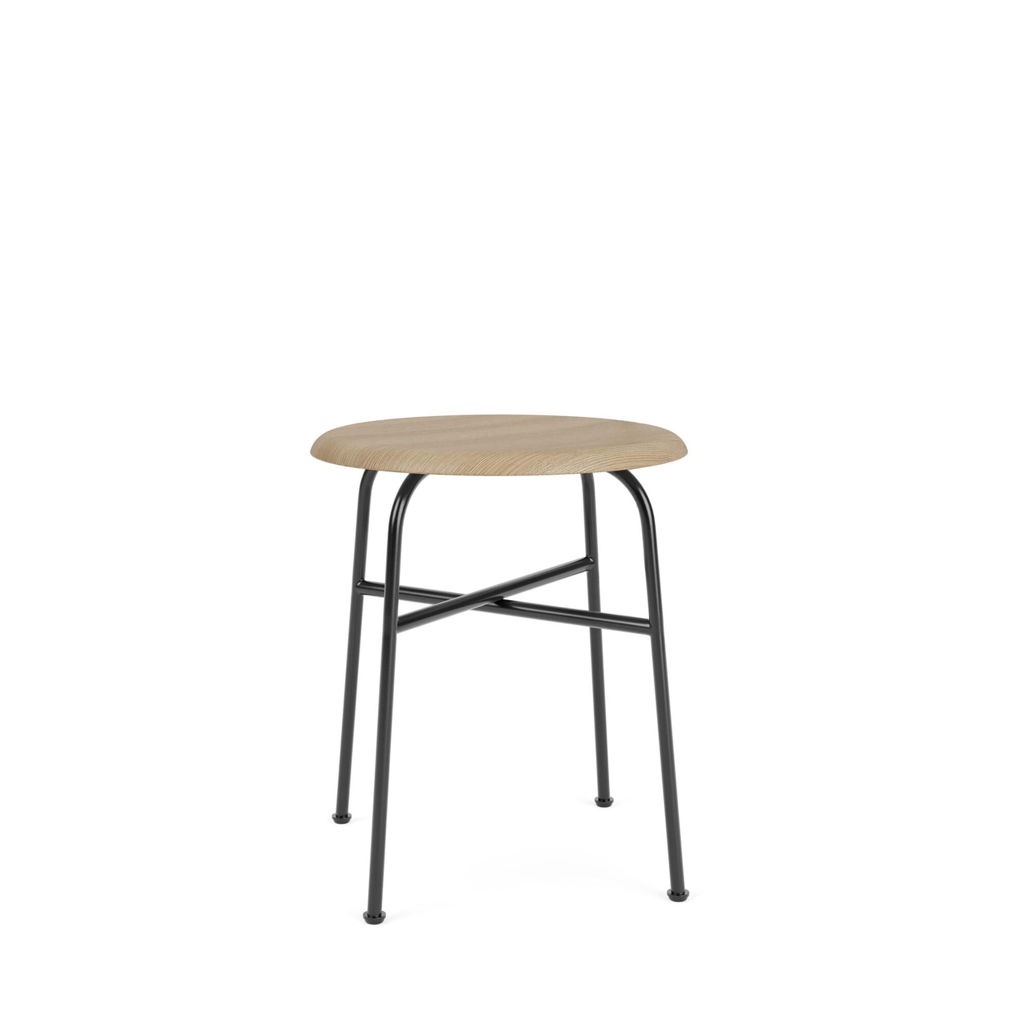 Afteroom Skammel Sort/Natural Eg