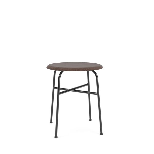 Afteroom Stool Dark Stained Oak