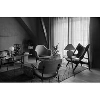 Knitting Fauteuil Gestoffeerd Walnoot/Dakar 0842