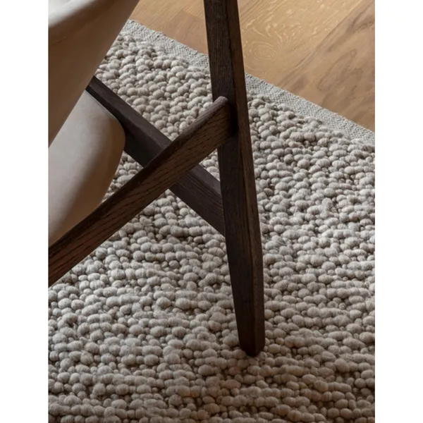 Knitting Armchair Solid Oak/Barnum Bouclé 24