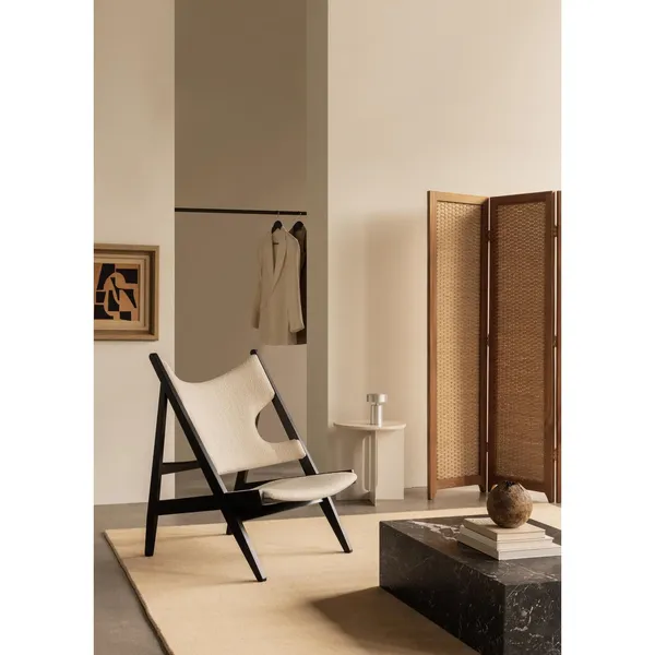 Knitting Armchair Solid Oak/Barnum Bouclé 24