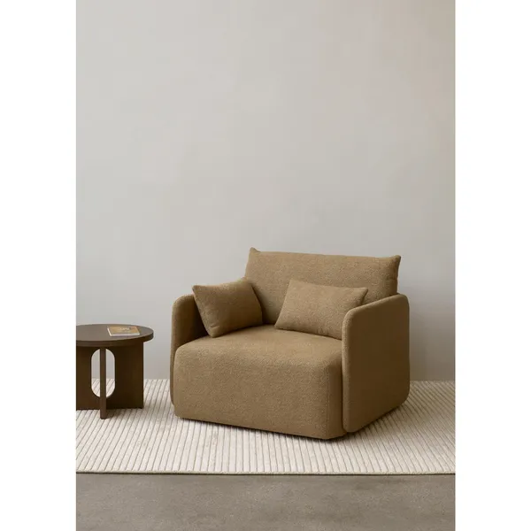 Offset Armchair Flint