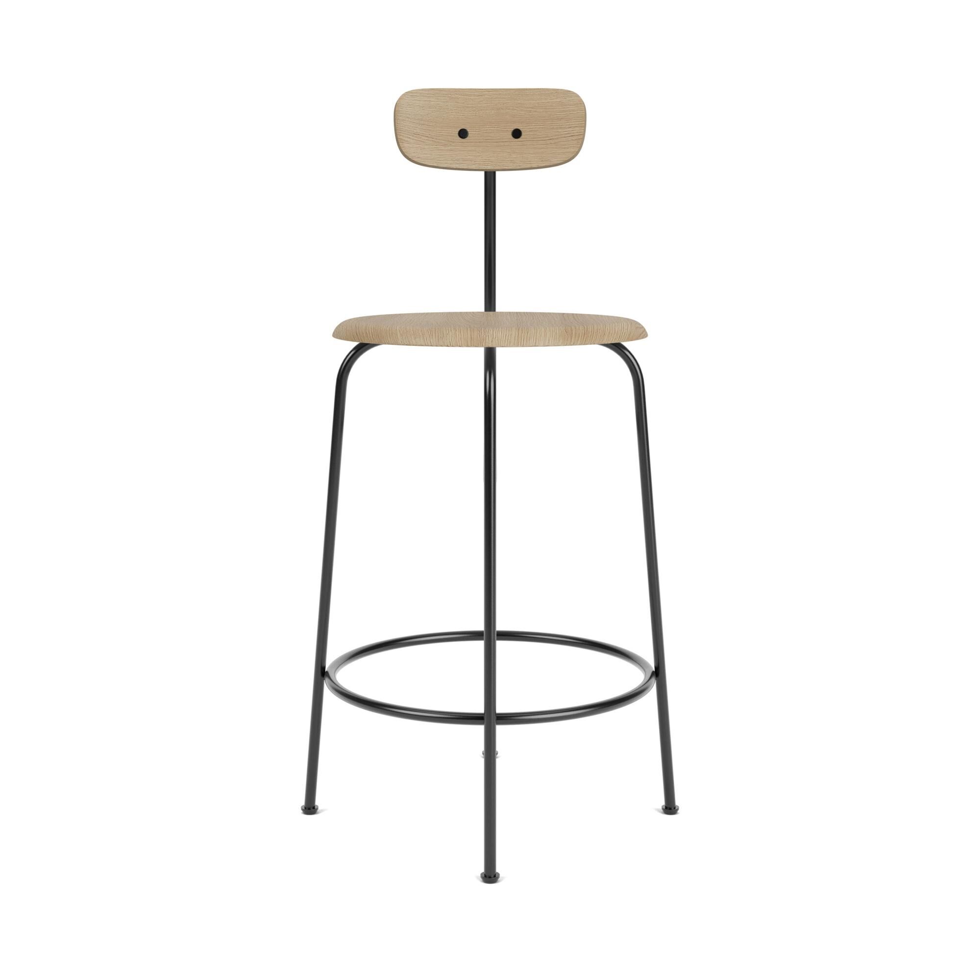 Afteroom Barstol H91 Sort/Natural Eg