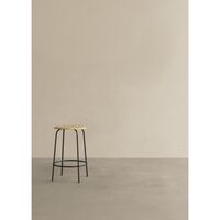 Afteroom Plus Barstol H97 Sort Malet Aksetræ