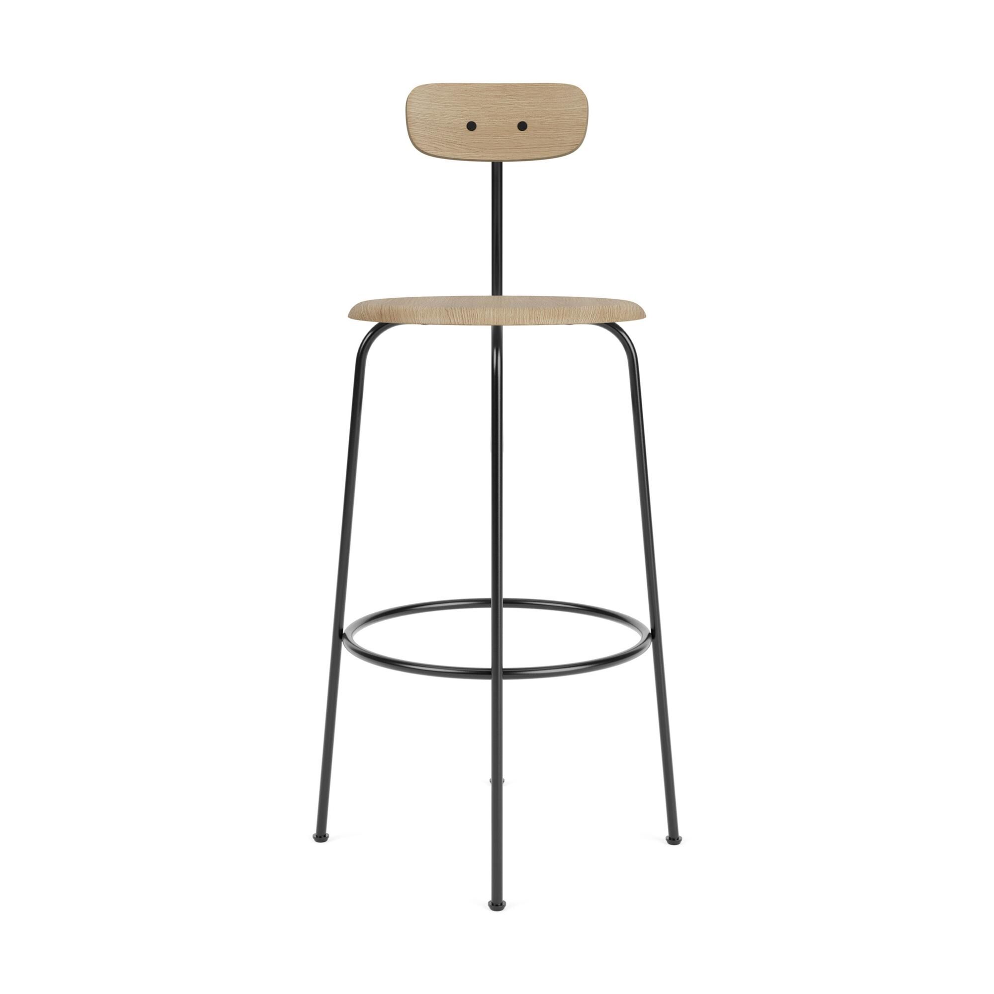 Afteroom Barstol H101 Sort/Natural Eg