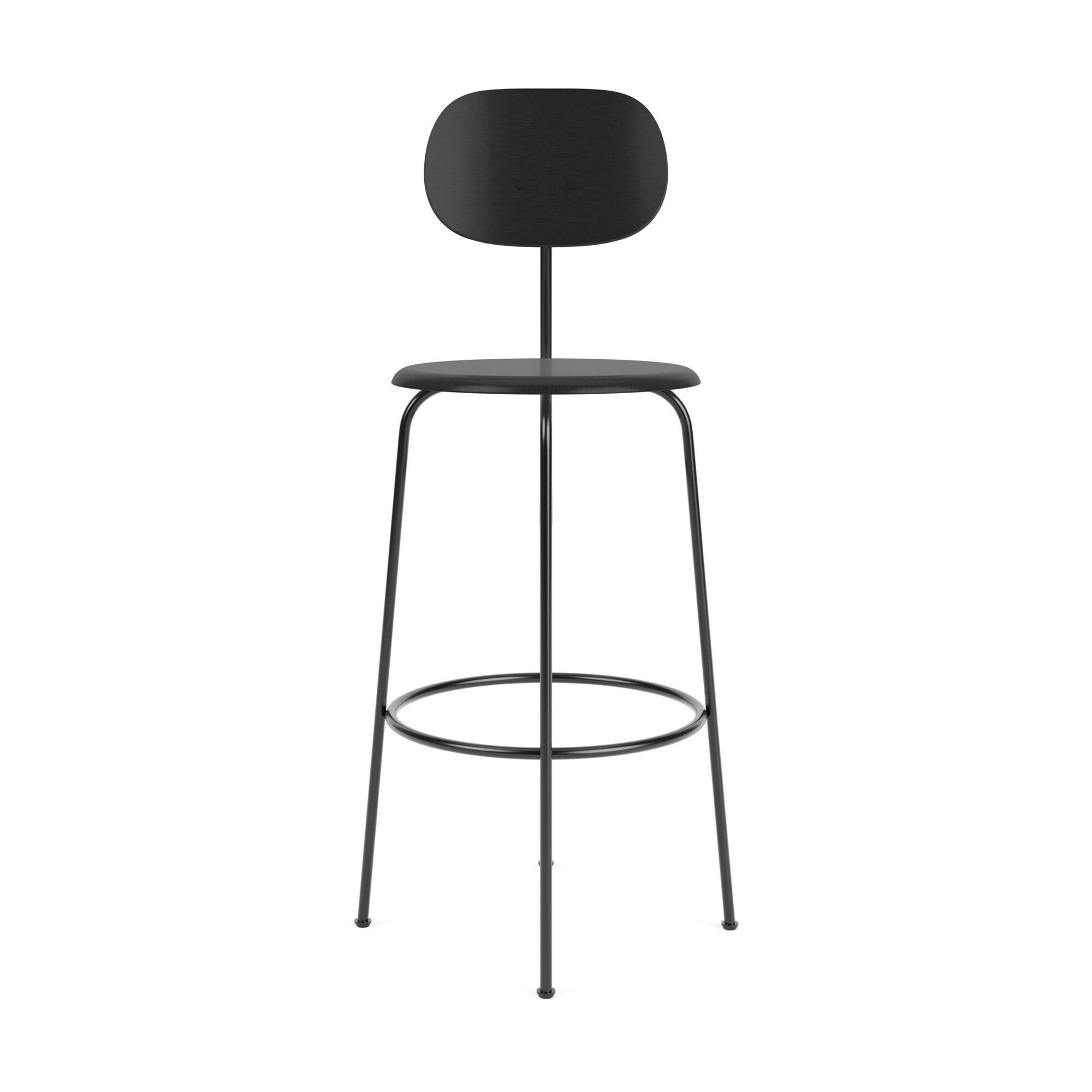 Tabouret de Bar Afteroom Plus H106 Frêne Peint Noir