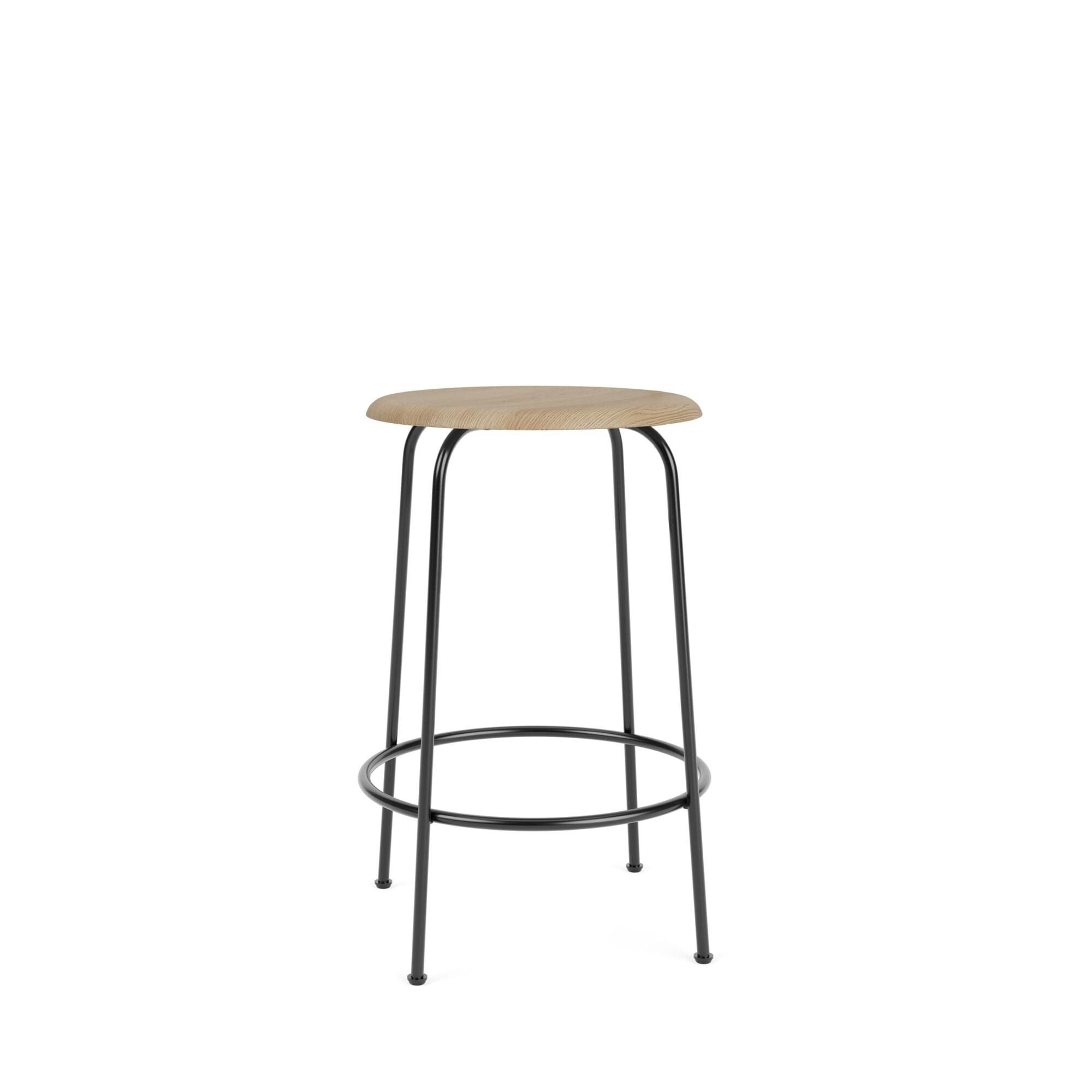 Afteroom Barstol H63 Sort/Natural Eg