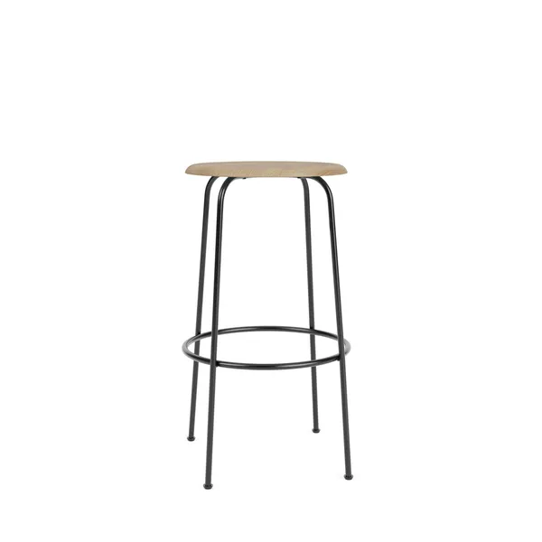 Afteroom Barhocker H72 Schwarz/ Natureiche