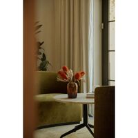 Harbor Column Coffee Table Black/Black Oak