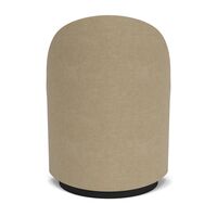 Tearoom Stol Med Swivel Beige/Bouclé