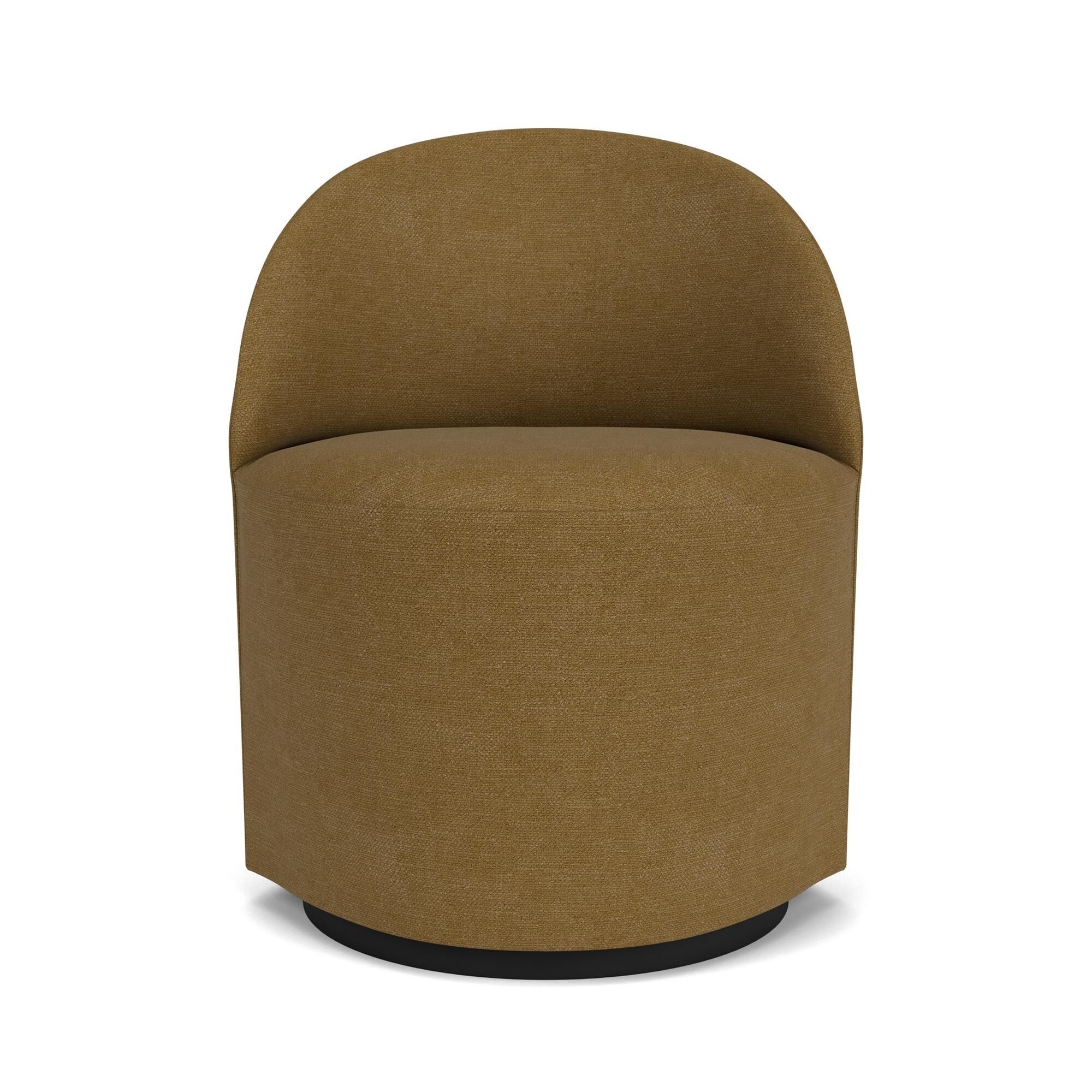 Tesalongstol med Svingbar gull/Bouclé