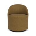 Tearoom Stol Med Swivel Guld/Bouclé