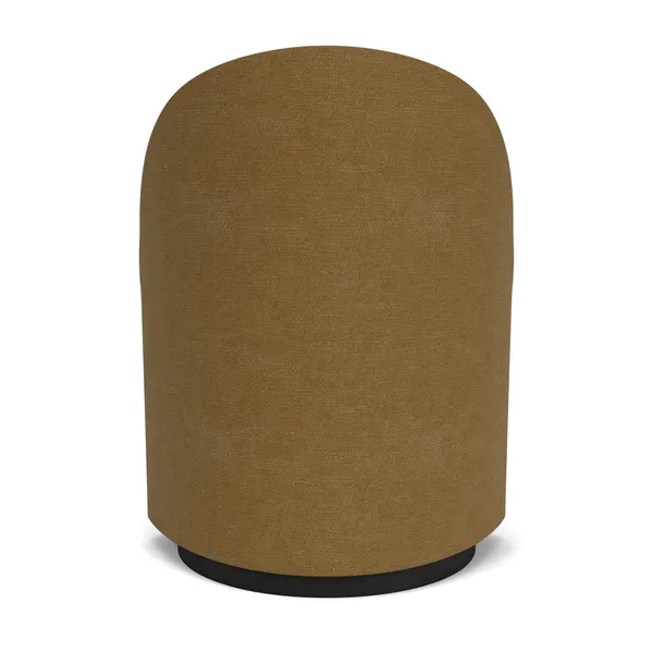 Tearoom Stol Med Swivel Guld/Bouclé