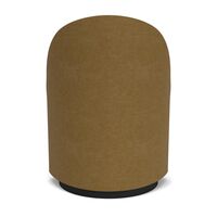 Tearoom Stol Med Swivel Guld/Bouclé