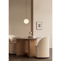 Fauteuil Pivotant Tearoom Club Logan/ Sable