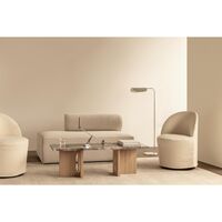 Fauteuil Pivotant Tearoom Club Logan/Flint