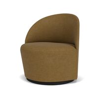 Tearoom Armchair With Swivel Gold/Bouclé