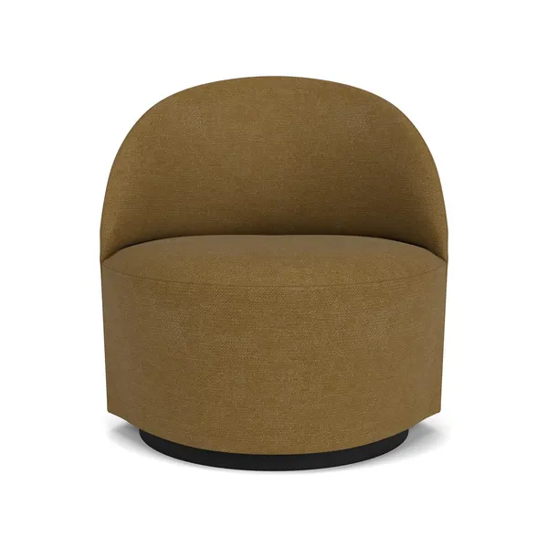 Tearoom Armchair With Swivel Gold/Bouclé