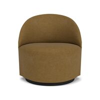 Tearoom Armchair With Swivel Gold/Bouclé