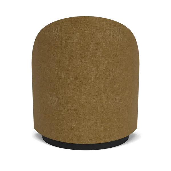 Tearoom Armchair With Swivel Gold/Bouclé