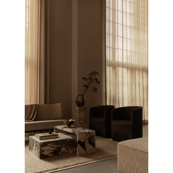 Tearoom Fauteuil Goud/Bouclé
