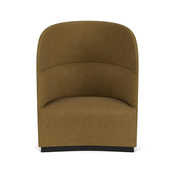 Poltrona da Tè con Schienale Alto oro/Bouclé