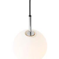 TR Bulb Pendel Poleret Stål